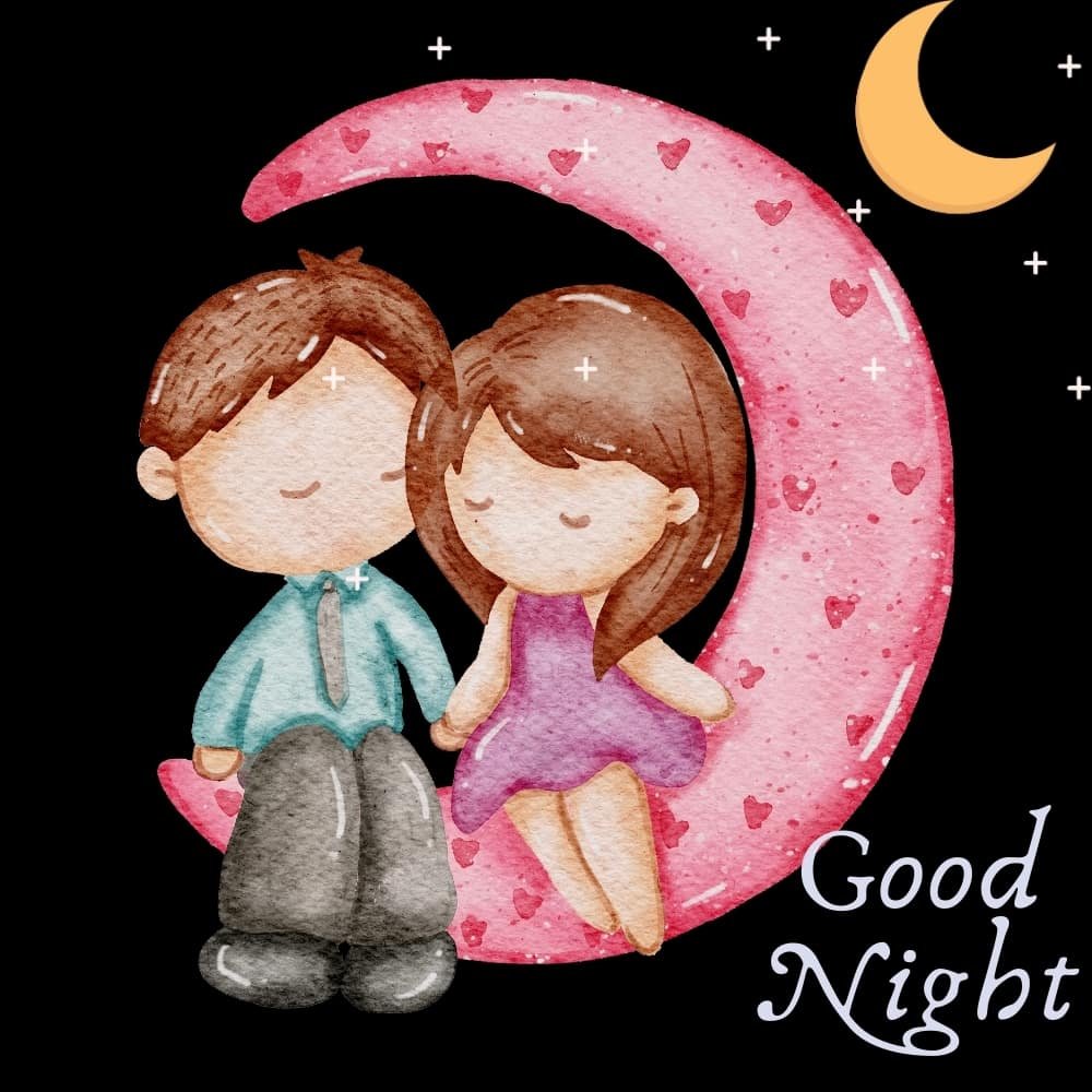 good-night-images-with-love Love on moon