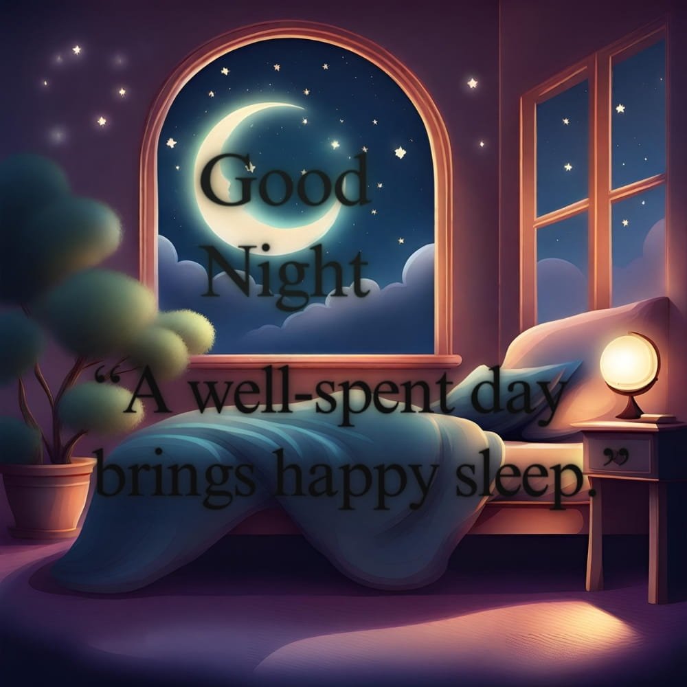 good-night-pic Light of moon in room