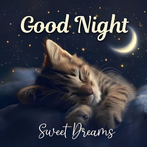 good-night-image-download A cat good night